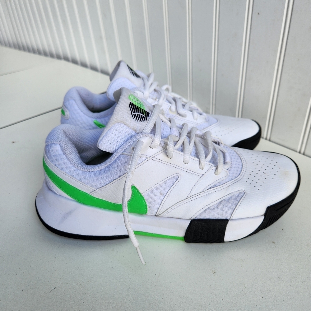 Nike Court Lite 4 White Poison Green Women's FD6575-105